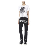 BOYFRIEND FIT JEANS IN BLACK - THE BOX BOUTIQUE