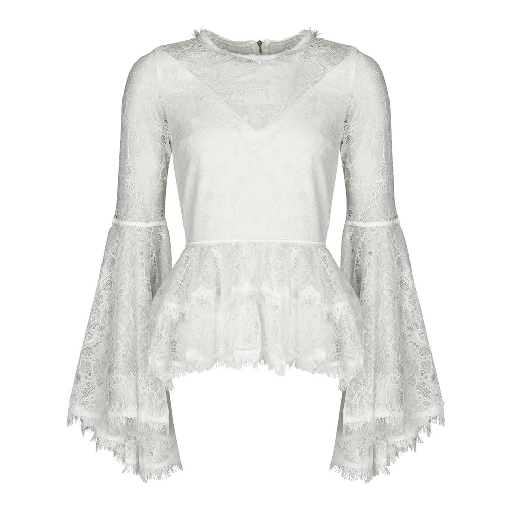 BRANDY TOP IN IVORY - THE BOX BOUTIQUE