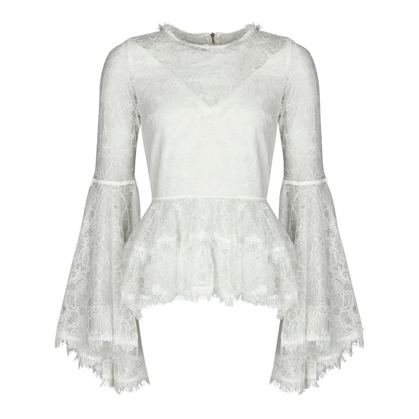 BRANDY TOP IN IVORY - THE BOX BOUTIQUE