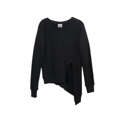SPLIT FRONT PULLOVER - THE BOX BOUTIQUE
