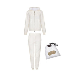 JET SETTER TRAVEL SET IN WHITE - THE BOX BOUTIQUE