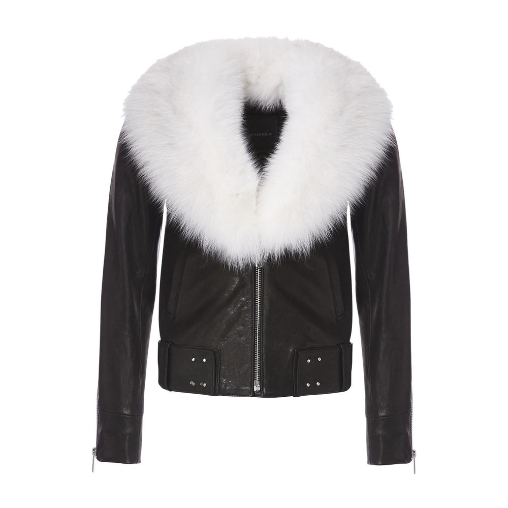NADA LEATHER JACKET - THE BOX BOUTIQUE