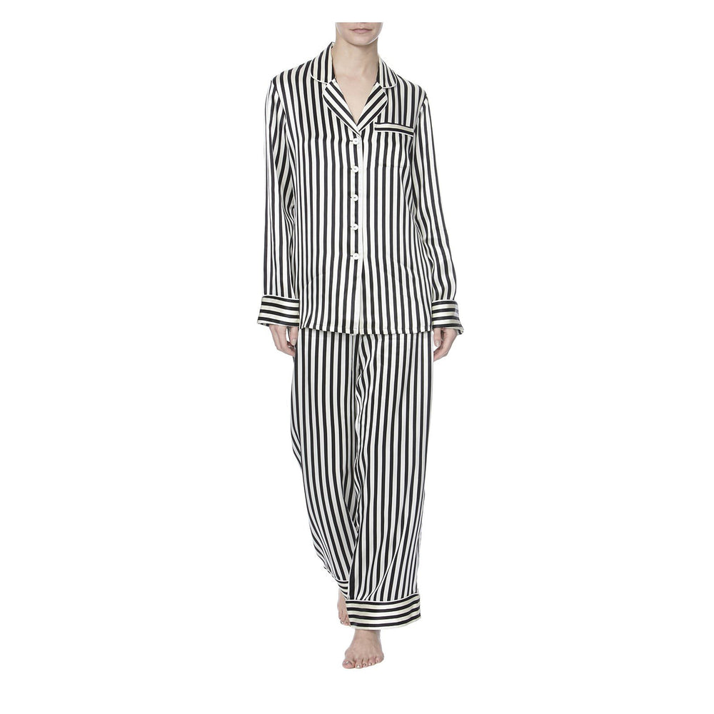 LILA NIKA CORE SILK PYJAMAS - THE BOX BOUTIQUE