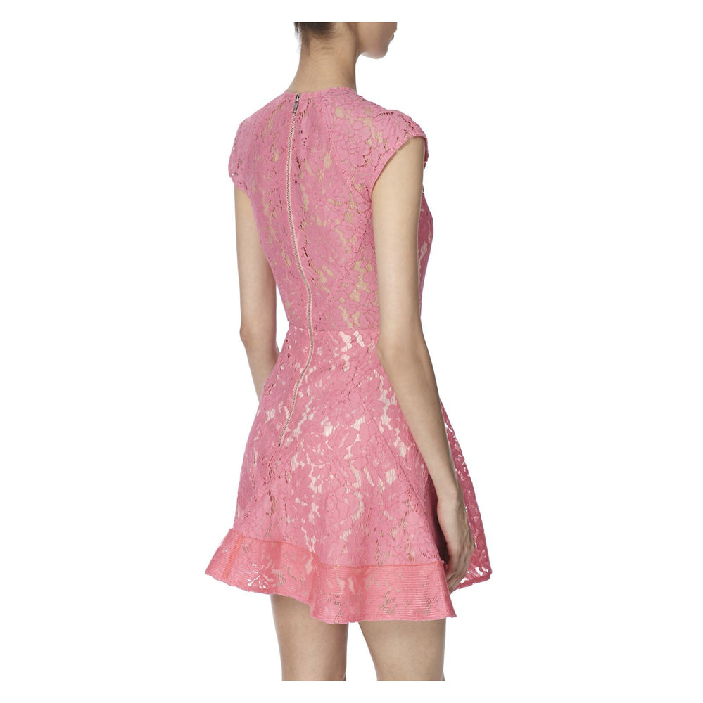 CAP SLEEVE LACE FLIP DRESS - THE BOX BOUTIQUE