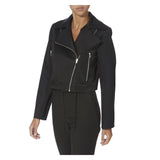 SATIN BIKER JACKET - THE BOX BOUTIQUE