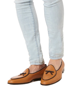 KENSINGTON LOAFERS IN COGNAC - THE BOX BOUTIQUE