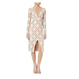 METZ MIDI DRESS IN BEIGE - THE BOX BOUTIQUE