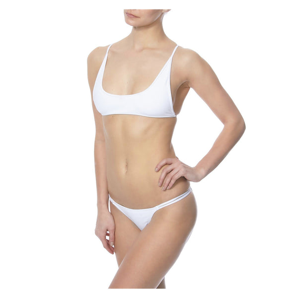 THE WHISKEY SOUR TOP AND THE SCREWDRIVER BRIEF IN WHITE - THE BOX BOUTIQUE