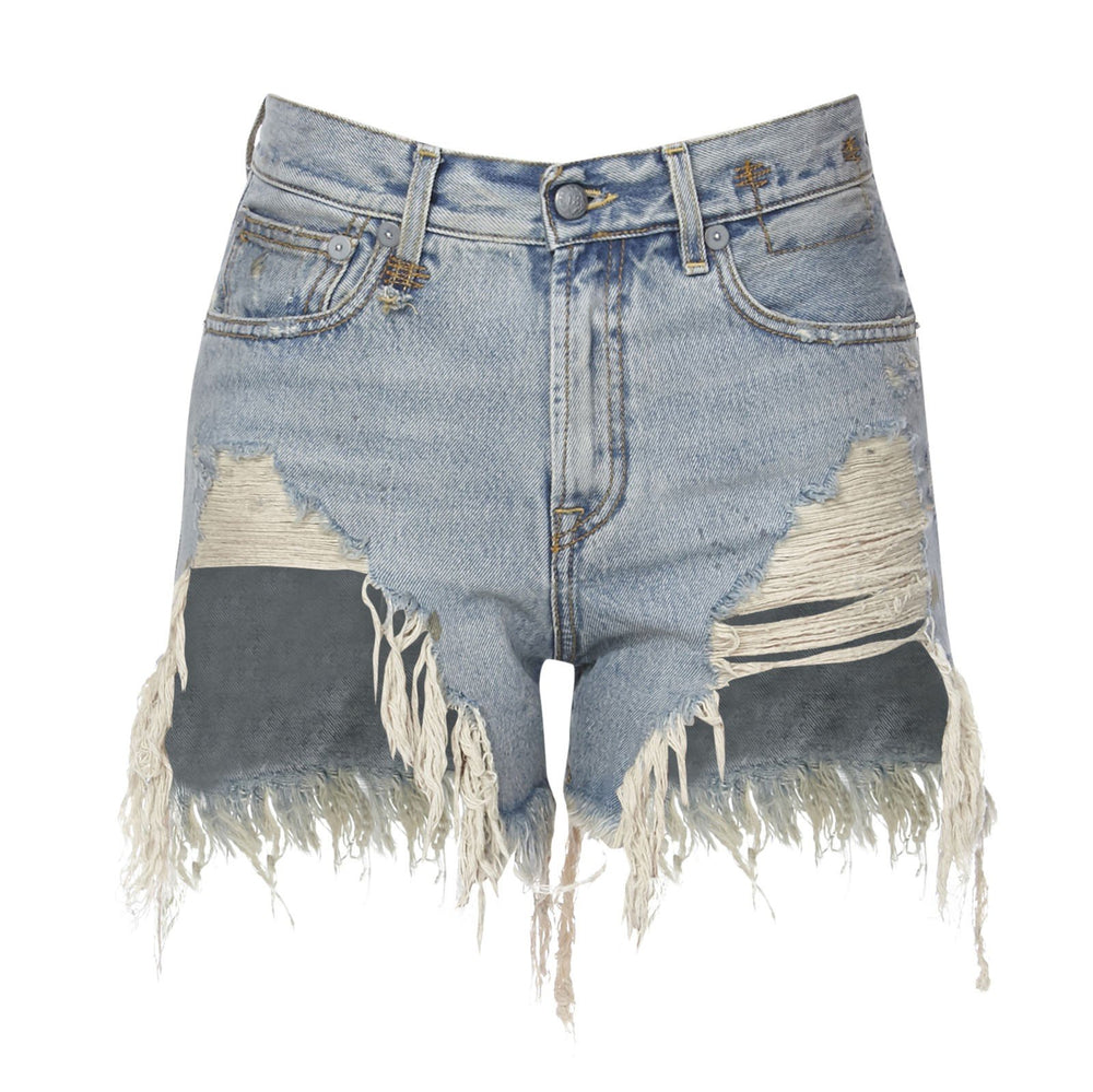 SHREDDED SLOUCHY SHORTS - THE BOX BOUTIQUE