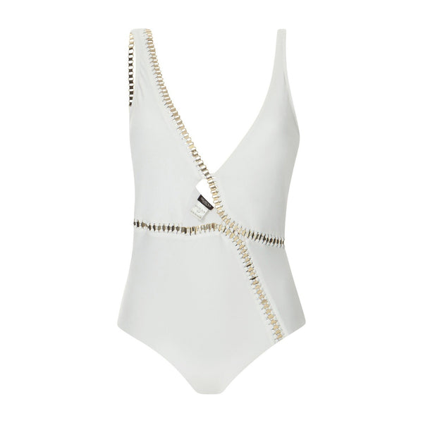 CLAIRE ONE PIECE IN WHITE - THE BOX BOUTIQUE