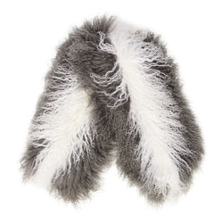 CANDY STRIPE CUFF IN GREY - THE BOX BOUTIQUE
