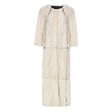 PA5H BEIGE MINK FUR COAT - THE BOX BOUTIQUE