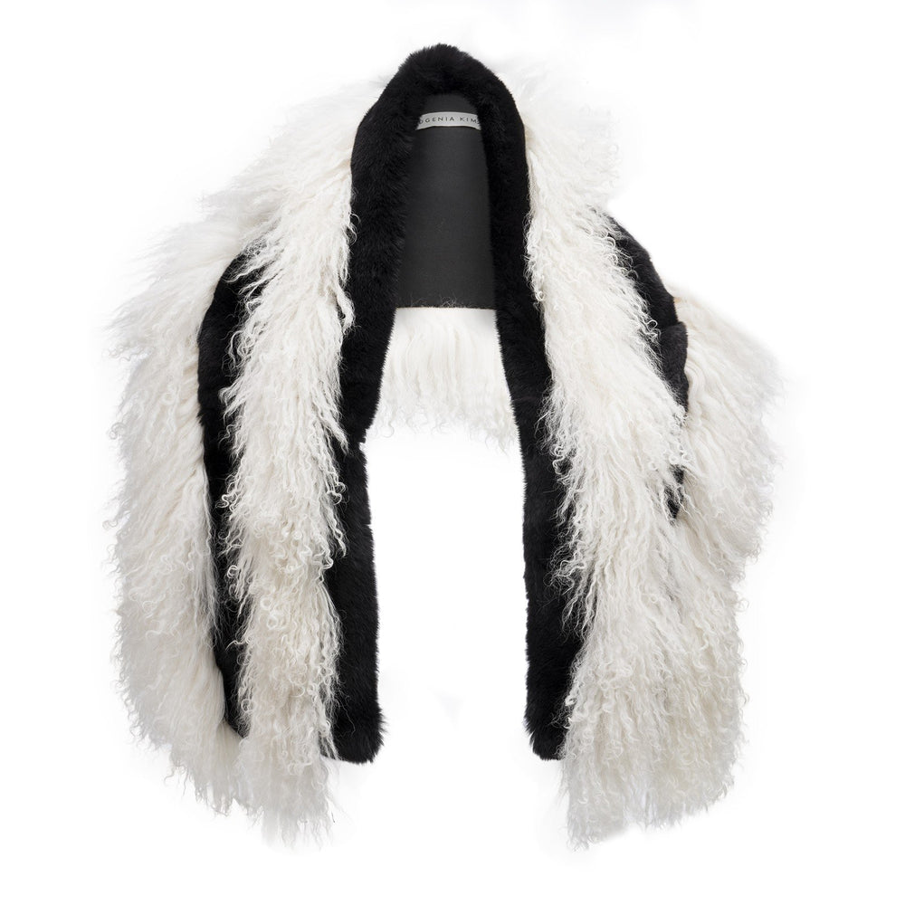 DEVORAH SCARF IN WHITE - THE BOX BOUTIQUE
