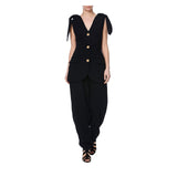 TIES CREPE VEST - THE BOX BOUTIQUE