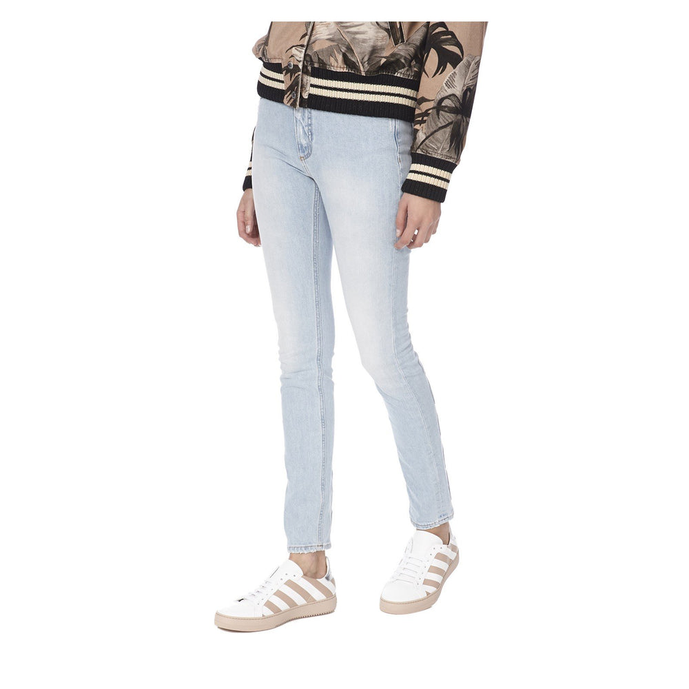 HIGH-WAISTED VINTAGE WASH JEANS - THE BOX BOUTIQUE