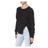 SPLIT FRONT PULLOVER - THE BOX BOUTIQUE