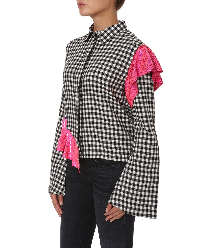 DALLAS EMBELLISHED SHIRT - THE BOX BOUTIQUE