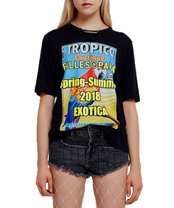 SPINER PRINTED TEE - THE BOX BOUTIQUE