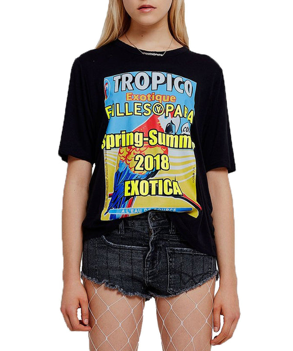 SPINER PRINTED TEE - THE BOX BOUTIQUE