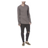 LONG SLEEVE TEE SHELL - THE BOX BOUTIQUE
