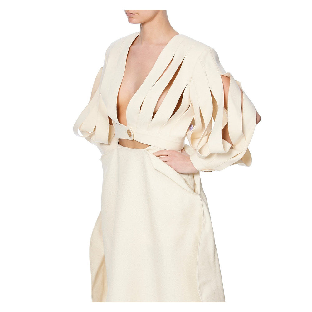 TWILL BANDED JACKET - THE BOX BOUTIQUE