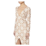 METZ MIDI DRESS IN BEIGE - THE BOX BOUTIQUE