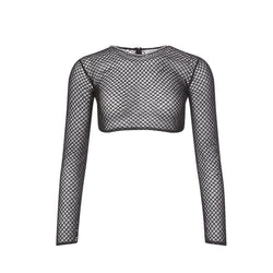 SHEER CROP TOP - THE BOX BOUTIQUE