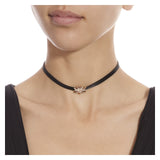 SINGLE STARBURST CHOKER IN ROSE GOLD - THE BOX BOUTIQUE