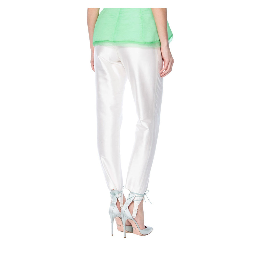 EDIE STIRRUP PANTS IN WHITE - THE BOX BOUTIQUE