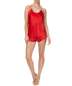 BELLA SAFFRON SILK CAMISOLE SET - THE BOX BOUTIQUE