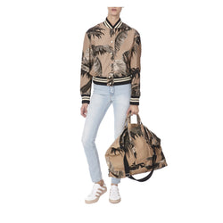 BANANA LEAF BOMBER JACKET - THE BOX BOUTIQUE