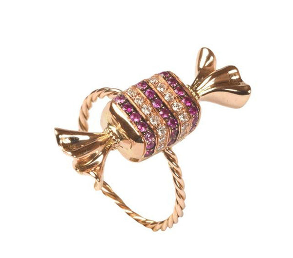 SQUARE CANDY RING - THE BOX BOUTIQUE