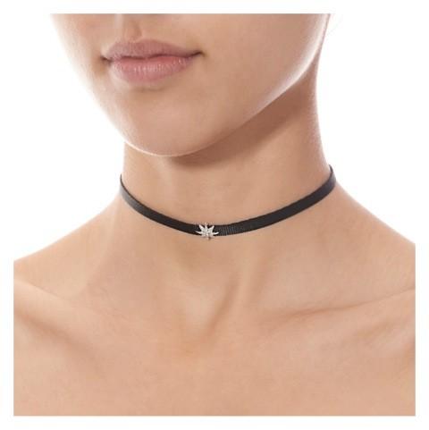MINI STARBURST CHOKER IN WHITE GOLD - THE BOX BOUTIQUE