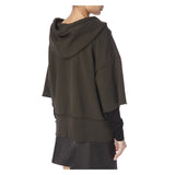 SHORT SLEEVE HOODIE - THE BOX BOUTIQUE