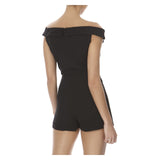 CARMELLA PLAYSUIT IN BLACK - THE BOX BOUTIQUE