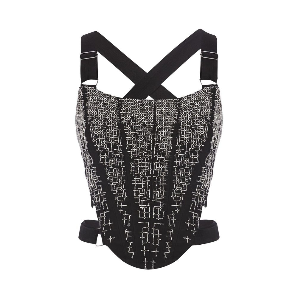 DENIM CORSET - THE BOX BOUTIQUE