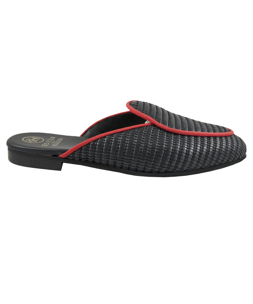 ANTIBES MULES IN BLACK - THE BOX BOUTIQUE
