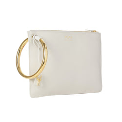 WHITE MATILDA CLUTCH - THE BOX BOUTIQUE