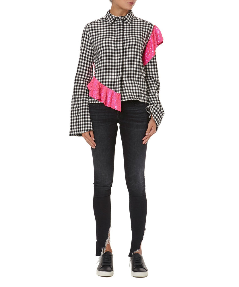 DALLAS EMBELLISHED SHIRT - THE BOX BOUTIQUE