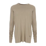 ESSENTIAL LONG SLEEVE TEE SAND - THE BOX BOUTIQUE