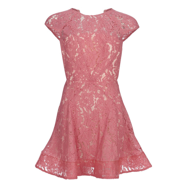 CAP SLEEVE LACE FLIP DRESS - THE BOX BOUTIQUE