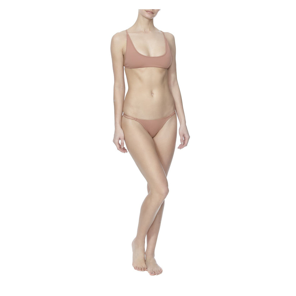 THE WHISKEY SOUR TOP AND THE SCREWDRIVER BRIEF IN TAN - THE BOX BOUTIQUE
