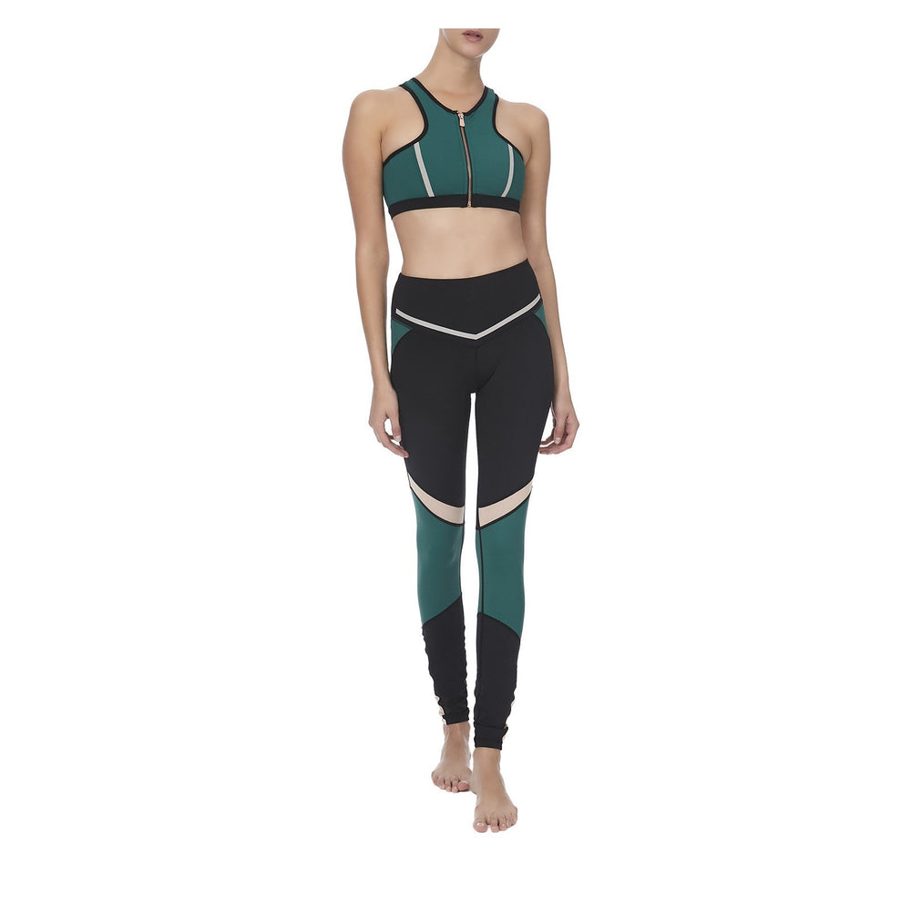I AM A DREAMER LEGGINGS IN EMERALD GREEN - THE BOX BOUTIQUE