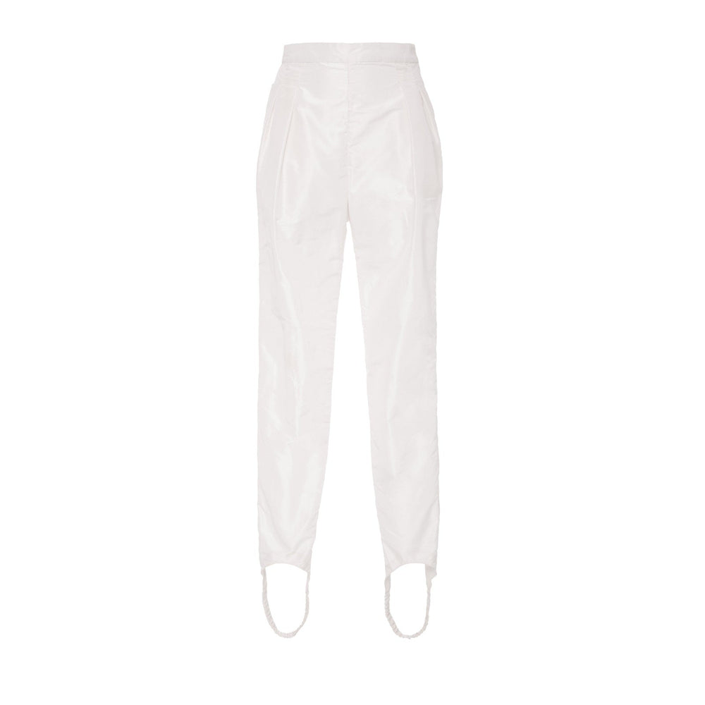 EDIE STIRRUP PANTS IN WHITE - THE BOX BOUTIQUE