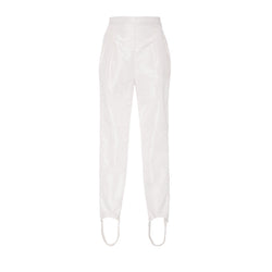 EDIE STIRRUP PANTS IN WHITE - THE BOX BOUTIQUE