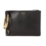 BLACK MATILDA CLUTCH - THE BOX BOUTIQUE