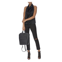 BLOOM HALTER NECK TOP - THE BOX BOUTIQUE