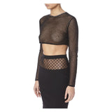SHEER CROP TOP - THE BOX BOUTIQUE