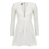 DIANA DRESS IN WHITE - THE BOX BOUTIQUE