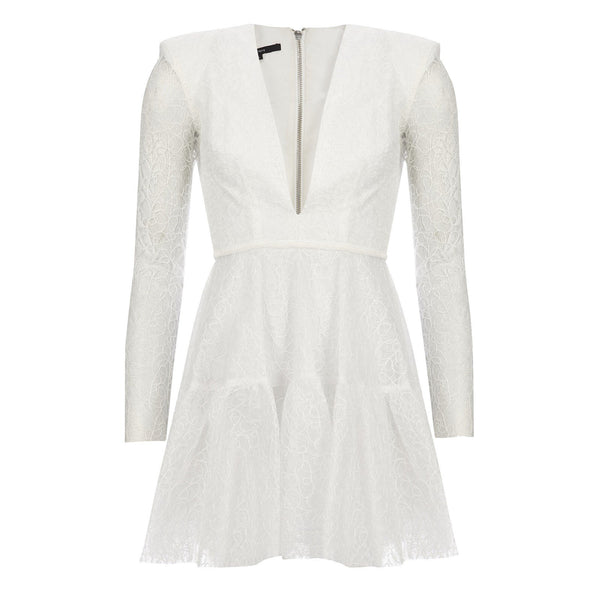 DIANA DRESS IN WHITE - THE BOX BOUTIQUE